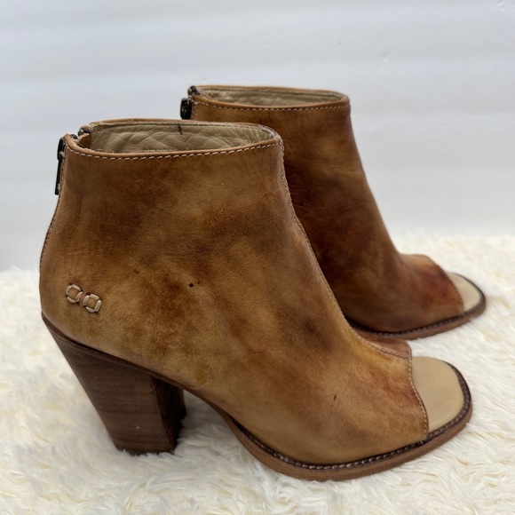 Bed Stu Onset Bootie in Tan Driftwood Benchmade Leather Size 9.5 - Picture 2 of 9